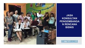 Jasa Konsultan Pengembangan Rencana Bisnis
